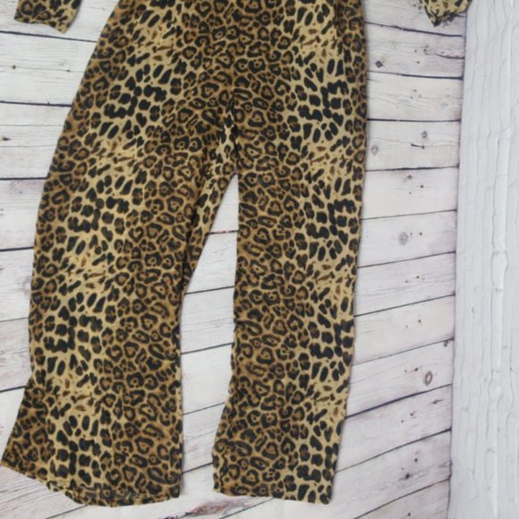 NWT Glamorous Leopard Plunge Jumpsuit Petite - Picture 7 of 7